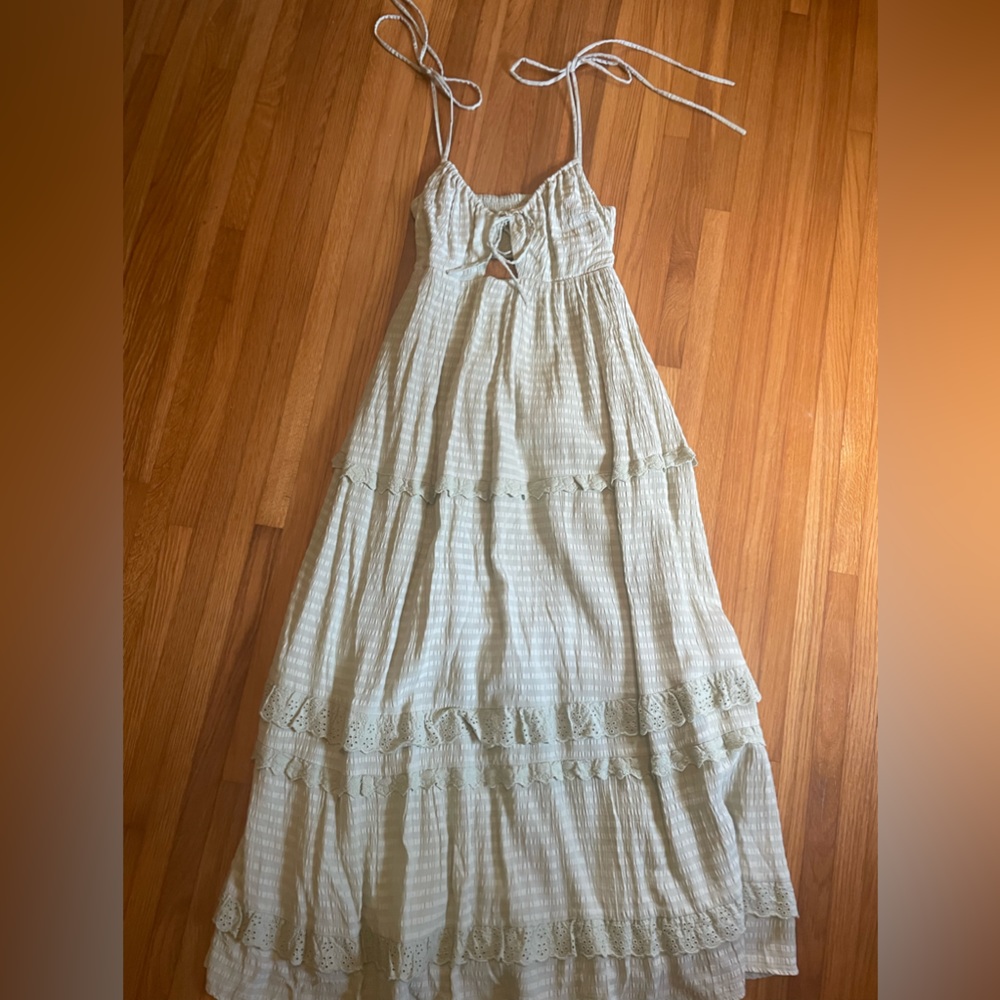Sage Green Dress